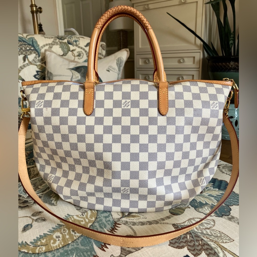 RARE Louis Vuitton Damier Azur Riviera MM 🌞